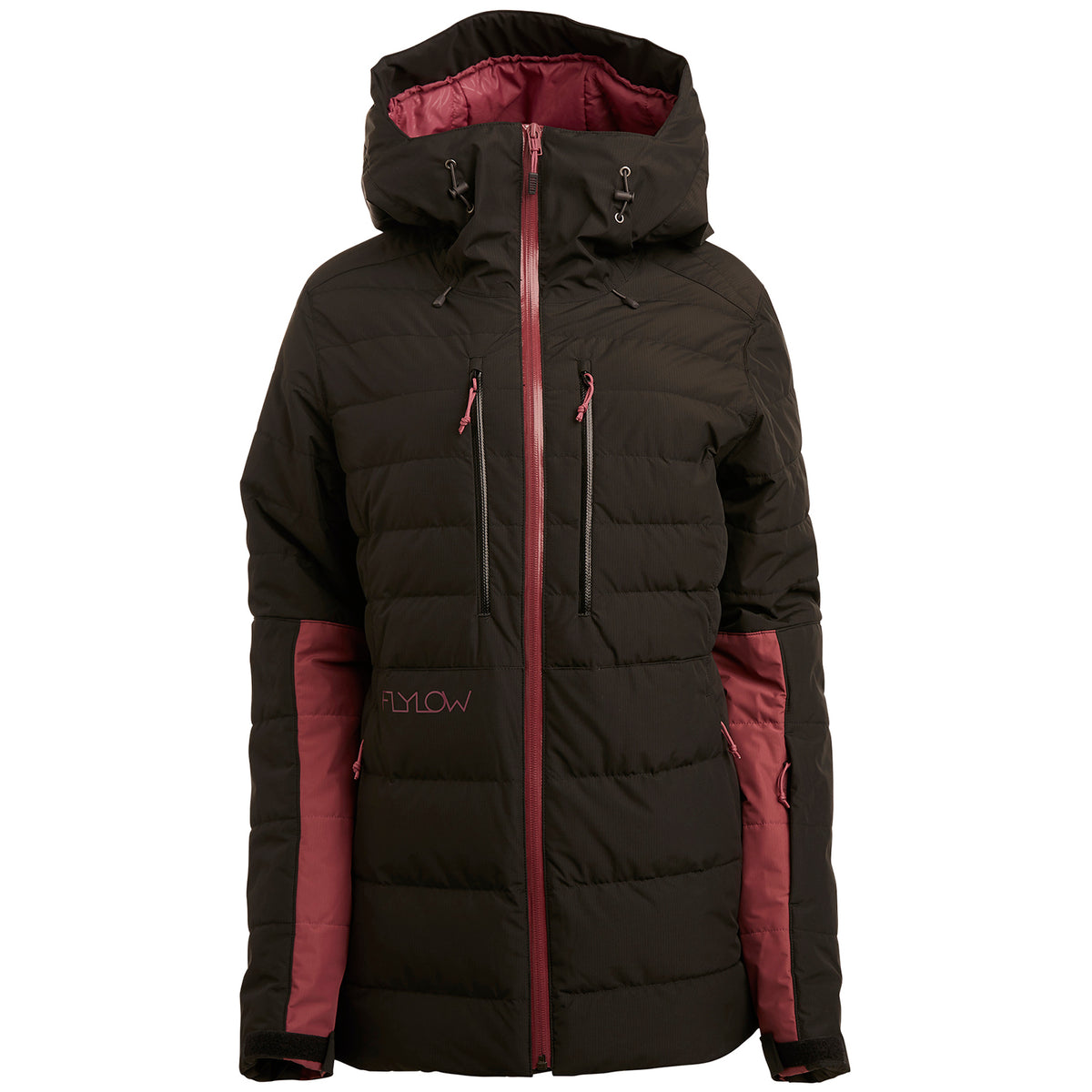 Flylow Jody Down Jacket - Women's Black/Mulberry