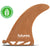 Futures 6" Performance RWC Longboard Fin Sawdust