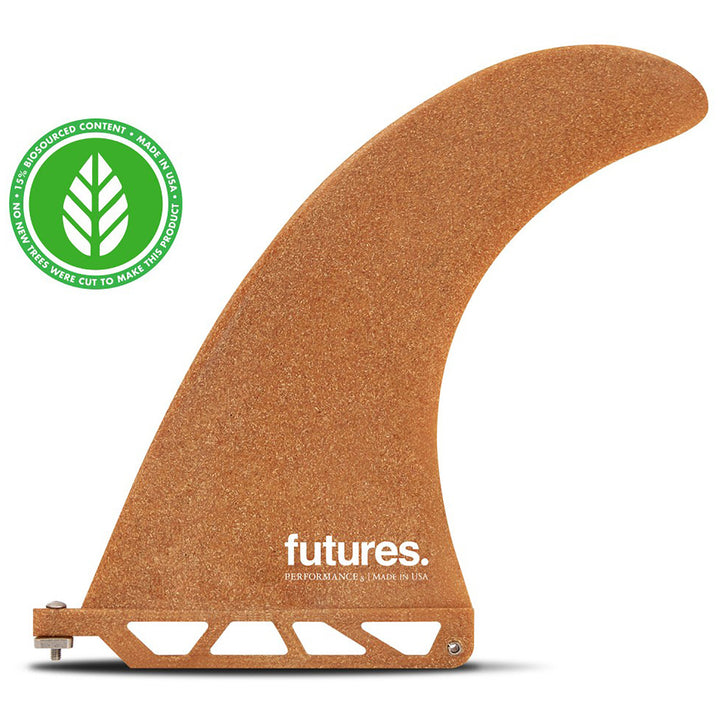 Futures 8" Performance RWC Longboard Fin Sawdust