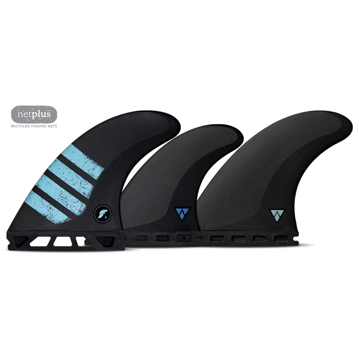 Futures F8 Large Alpha Five Fin Set Carbon/Green