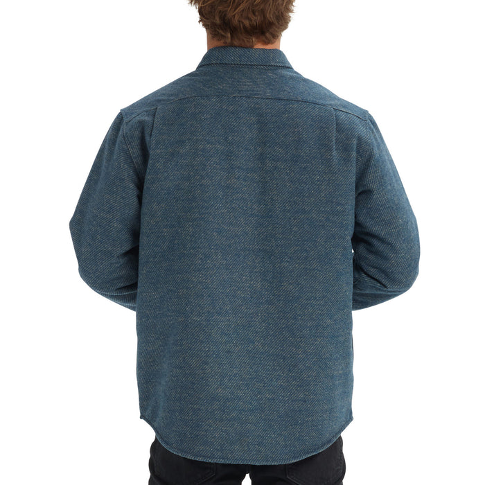 Burton Brighton Insulated Flannel Mood Indigo Twill Yard Dye