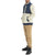 Burton Bower Full-Zip Fleece Jacket Bone White/Mood Indigo
