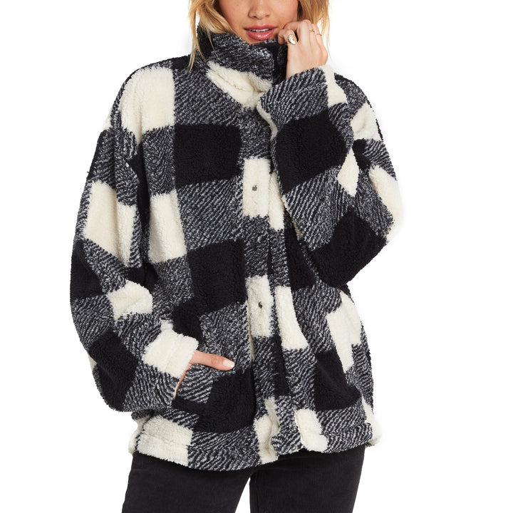 Billabong Cozy Days Jacket - Women's Black/White