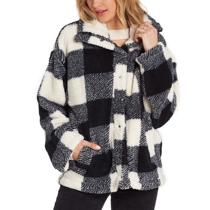 Billabong Cozy Days Jacket - Women's Black/White
