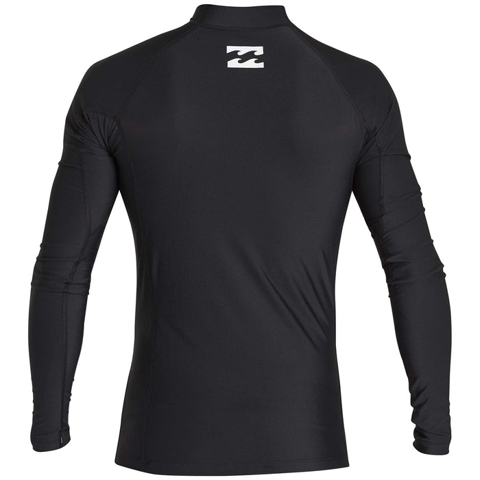 Billabong All Day United PF Long Sleeve Rashguard - Boys' Black