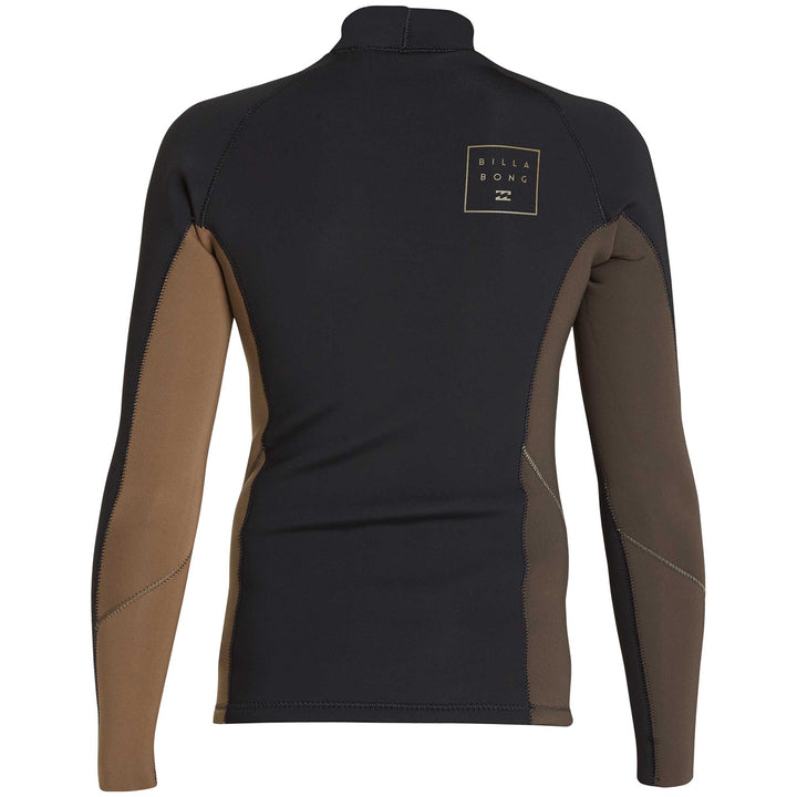 Billabong 2mm Revolution Interchange Long Sleeve Wetsuit Jacket - Boys' Black