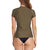 Billabong Core Performance Short Sleeve Rashguard - Women's Dark Olive