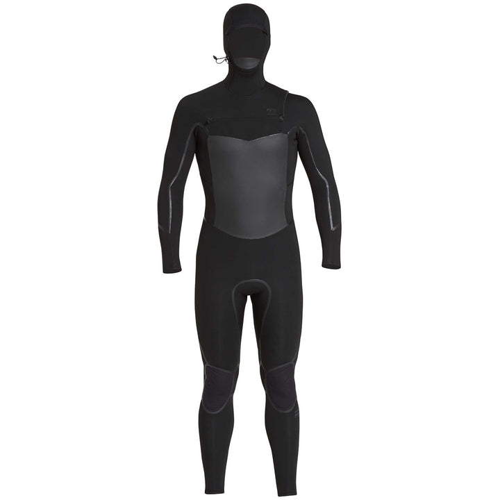 Billabong 5/4 Furnace Absolute X Hooded Chest Zip Wetsuit Black