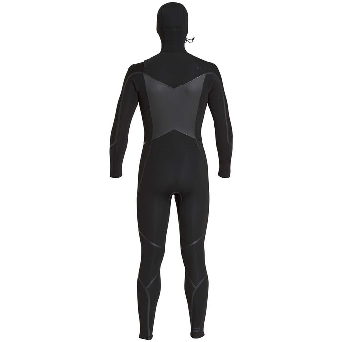 Billabong 5/4 Furnace Absolute X Hooded Chest Zip Wetsuit Black