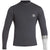 Billabong 2mm Revolution DBah Long Sleeve Wetsuit Jacket Graphite