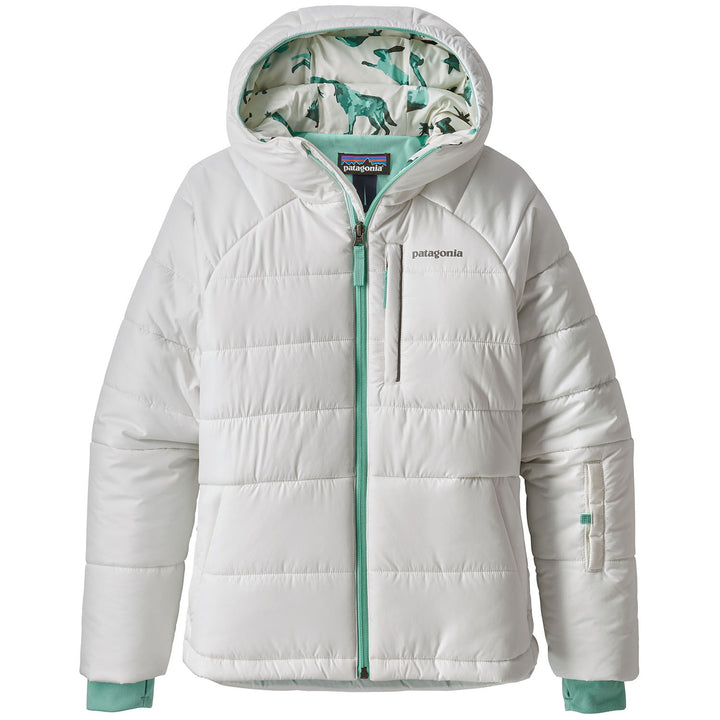 Patagonia Aspen Grove Jacket - Girls' Birch White w/ Vjosa Green