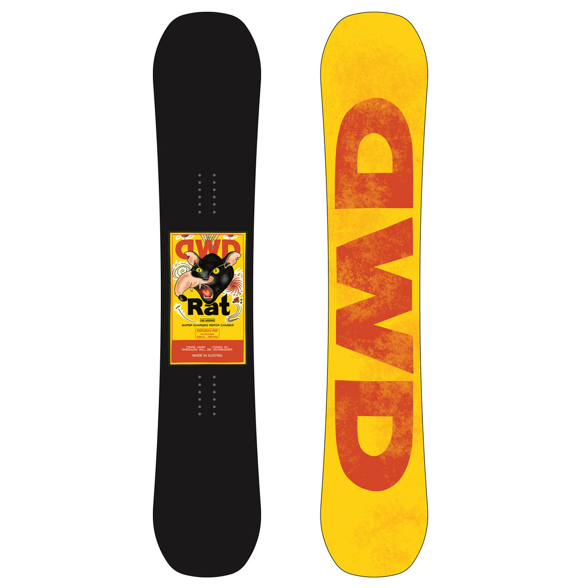 Dinosaurs Will Die Rat Snowboard 2019