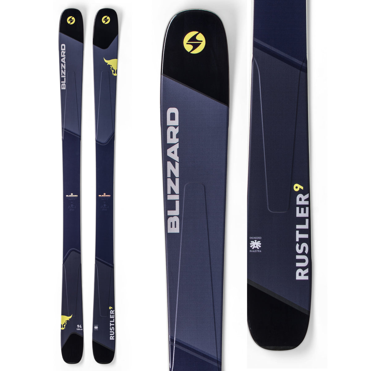 Blizzard Rustler 9 Skis 2019
