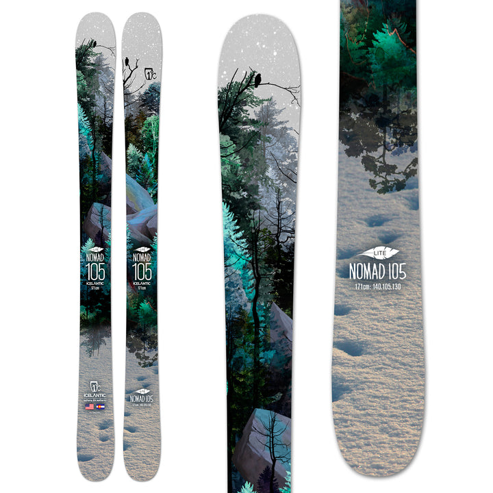Icelantic Nomad 105 Lite Skis 2019