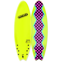 Catch Surf Odysea 6'6" Skipper Quad-Fin Surfboard Electric Lemon 18::Electric Lemon 18