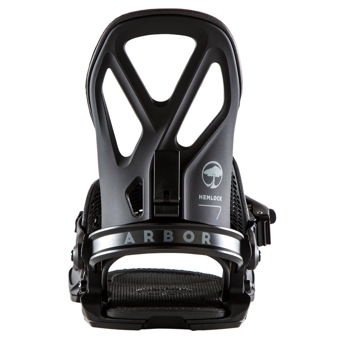 Arbor Hemlock Snowboard Bindings 2019 Black