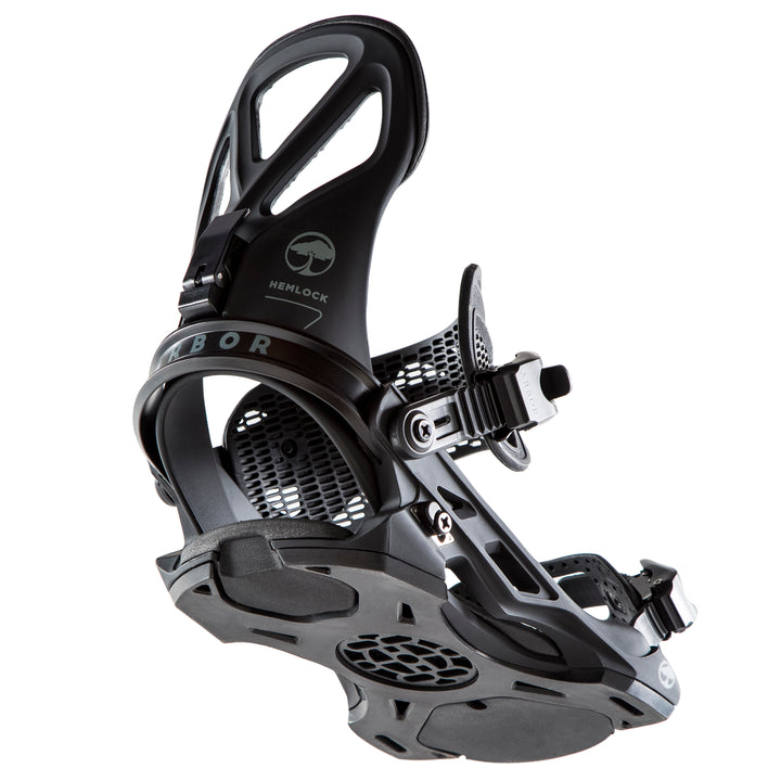 Arbor Hemlock Snowboard Bindings 2019 Black