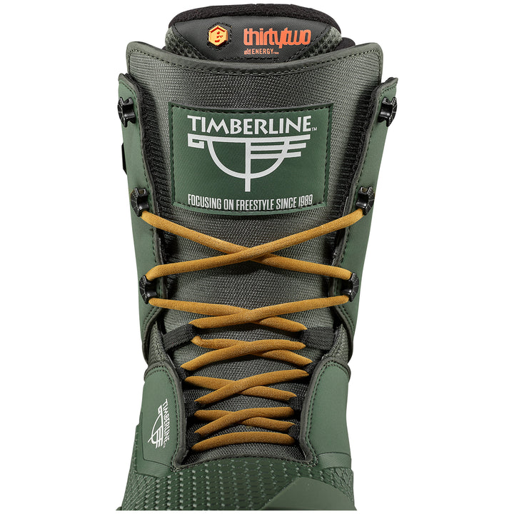 thirtytwo TM-Three Timberline Quickstrike Snowboard Boots 2019 Green/Gum