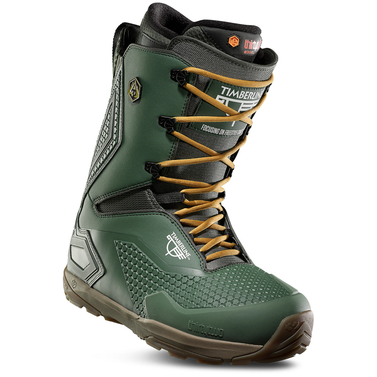 thirtytwo TM-Three Timberline Quickstrike Snowboard Boots 2019 Green/Gum
