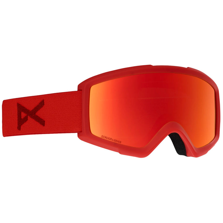 Anon Helix 2.0 Sonar Goggles Red/Sonar Red + Amber