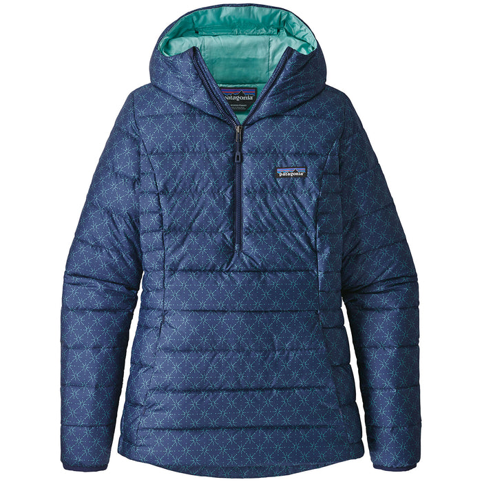 Patagonia Down Sweater Pullover Hoodie - Women's Solar Pow: Beryl Green