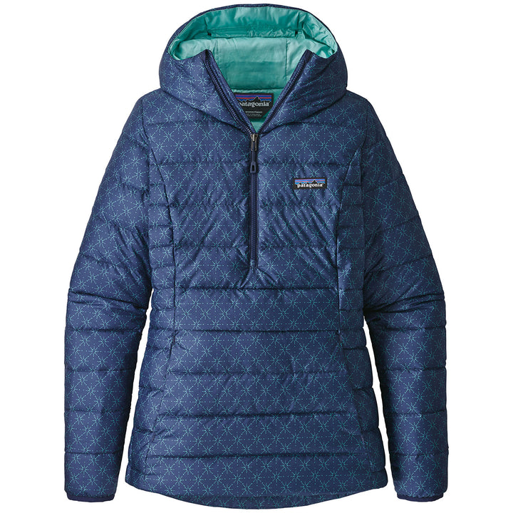 Patagonia Down Sweater Pullover Hoodie - Women's Solar Pow: Beryl Green
