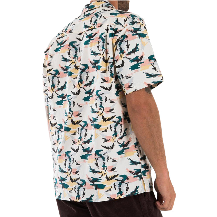 Katin Palm Trees Short-Sleeve Shirt Wool