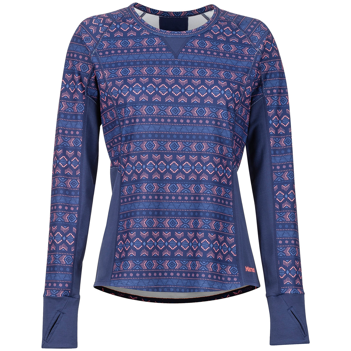 Marmot Midweight Meghan Crew - Women's Arctic Navy Yucatan