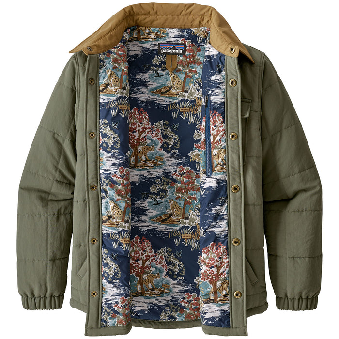 Patagonia Quilted Shacket - Big Boys' Industrial Green