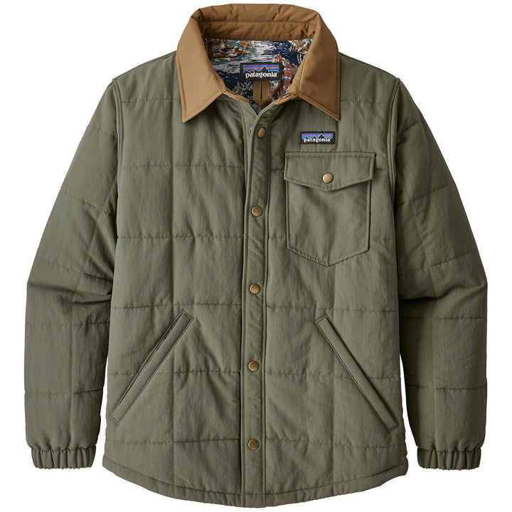 Patagonia Quilted Shacket - Big Boys' Industrial Green