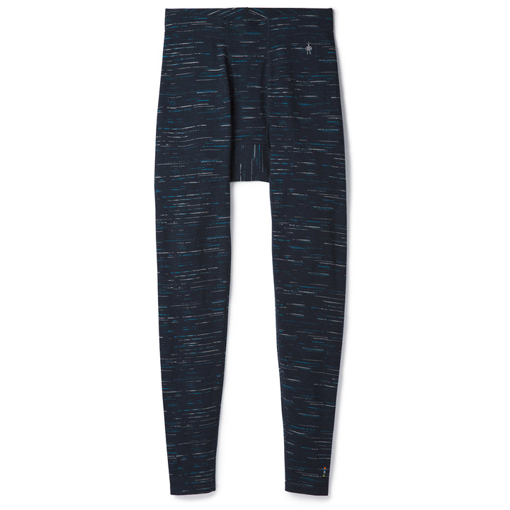 Smartwool Merino 250 Pattern Baselayer Bottoms Deep Navy - Bright Colbalt