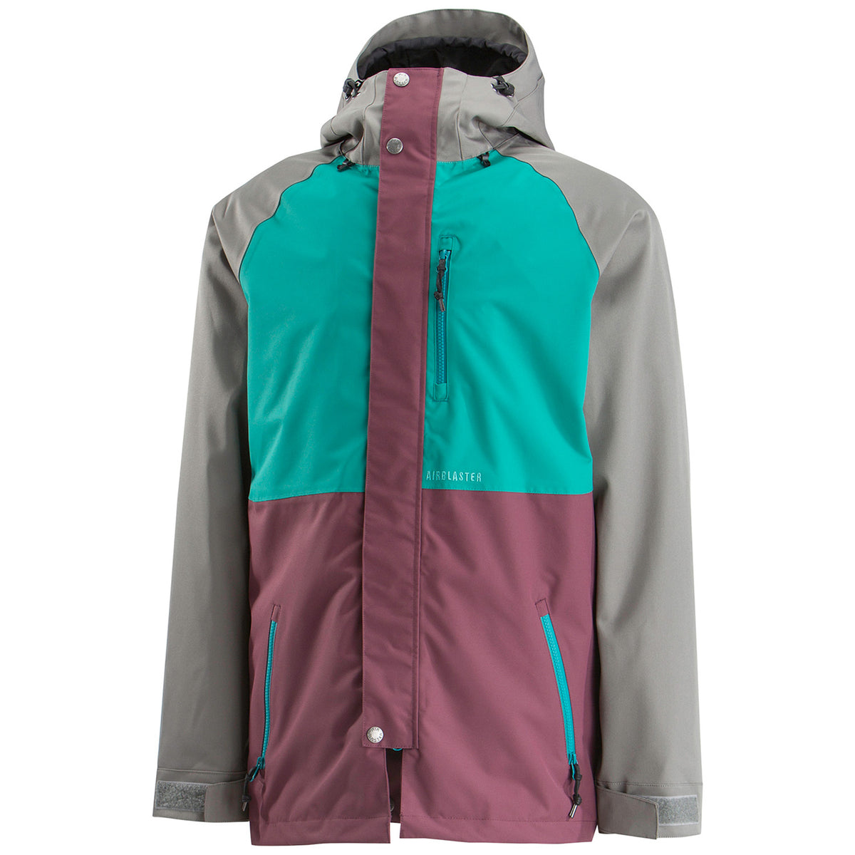 Airblaster Yeti Stretch Jacket Grey Huckleberry
