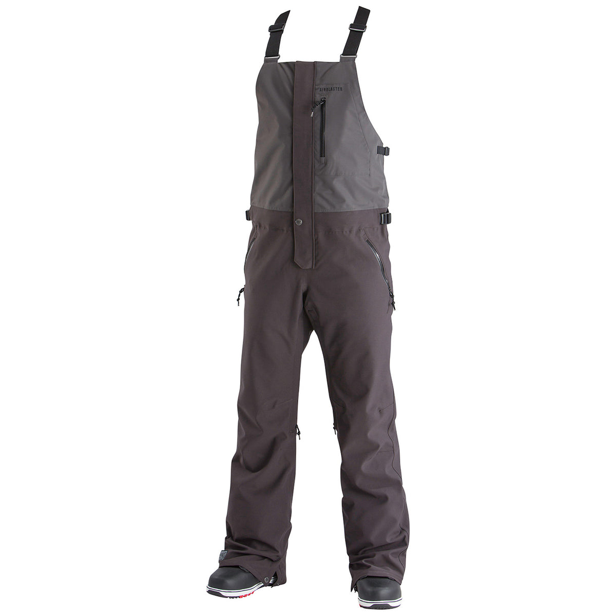 Airblaster Stretch Krill Bib Pants Vintage Black