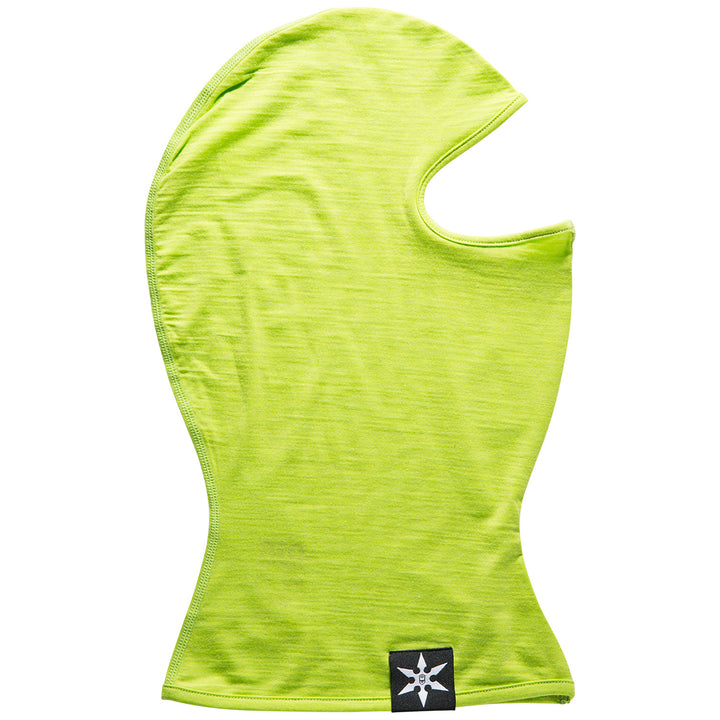 Airblaster Merino Ninja Face Balaclava Hot Green
