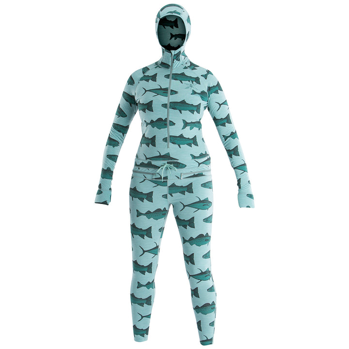 Airblaster Merino Ninja Suit - Women's Mint Fish