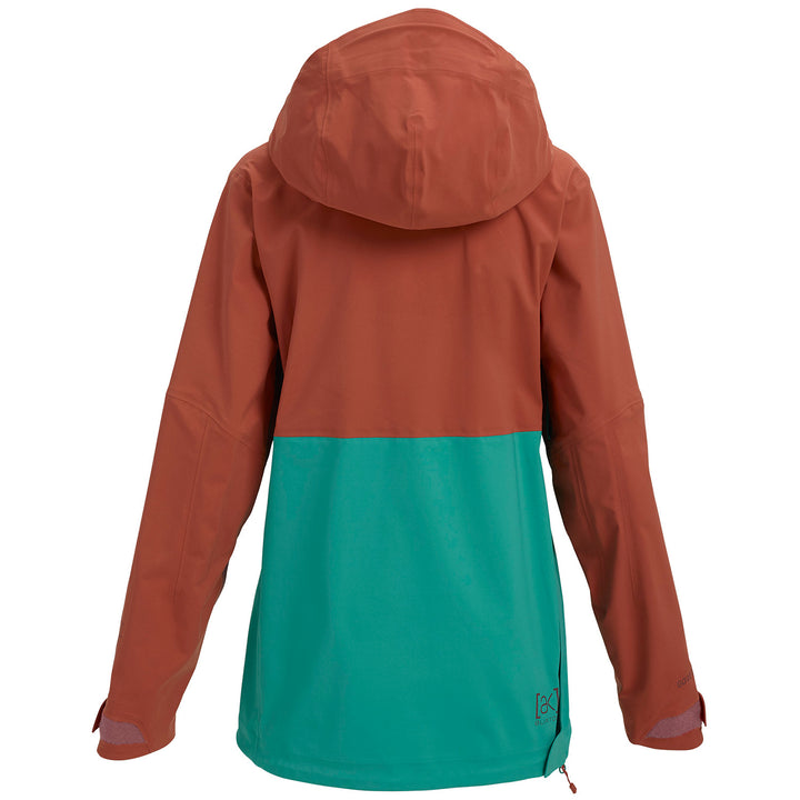 Burton AK 3L GORE-TEX Anorak Jacket - Women's Hot Sauce/Rose Brown/Spectra