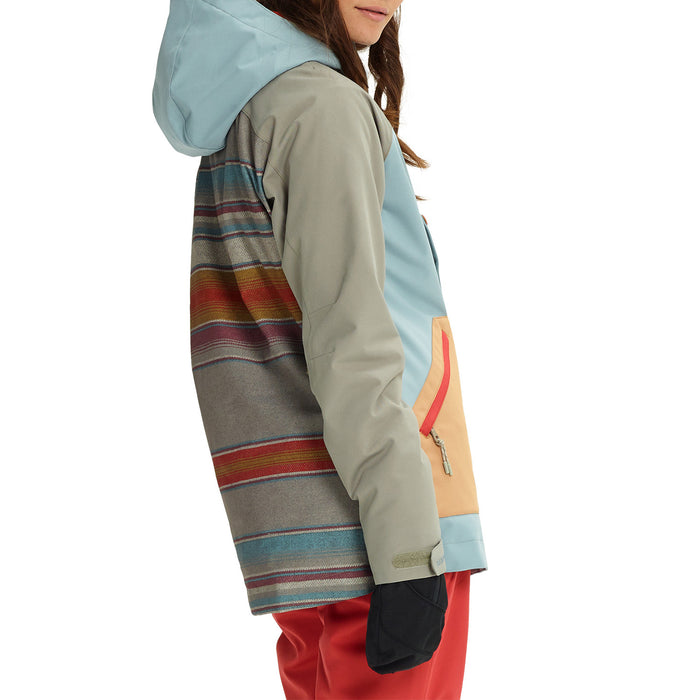 Burton Eastfall Jacket - Women's Abyss/Hawk/Camel