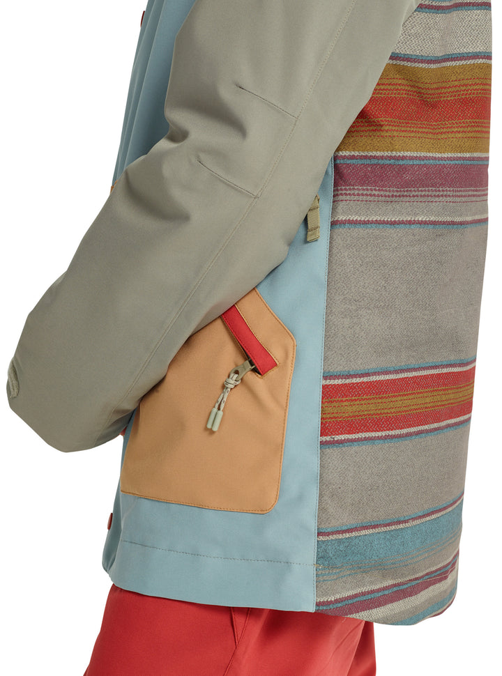 Burton Eastfall Jacket - Women's Abyss/Hawk/Camel