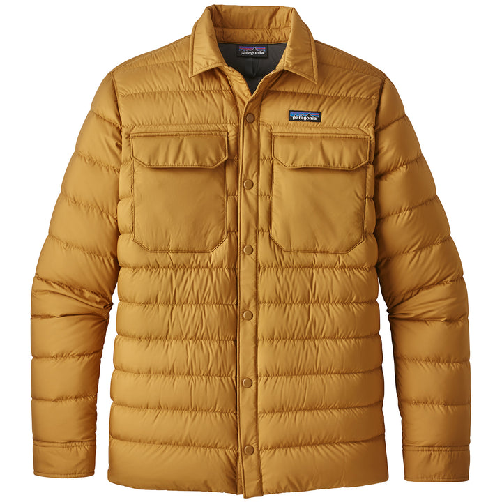 Patagonia Silent Down Shirt Kastanos Brown