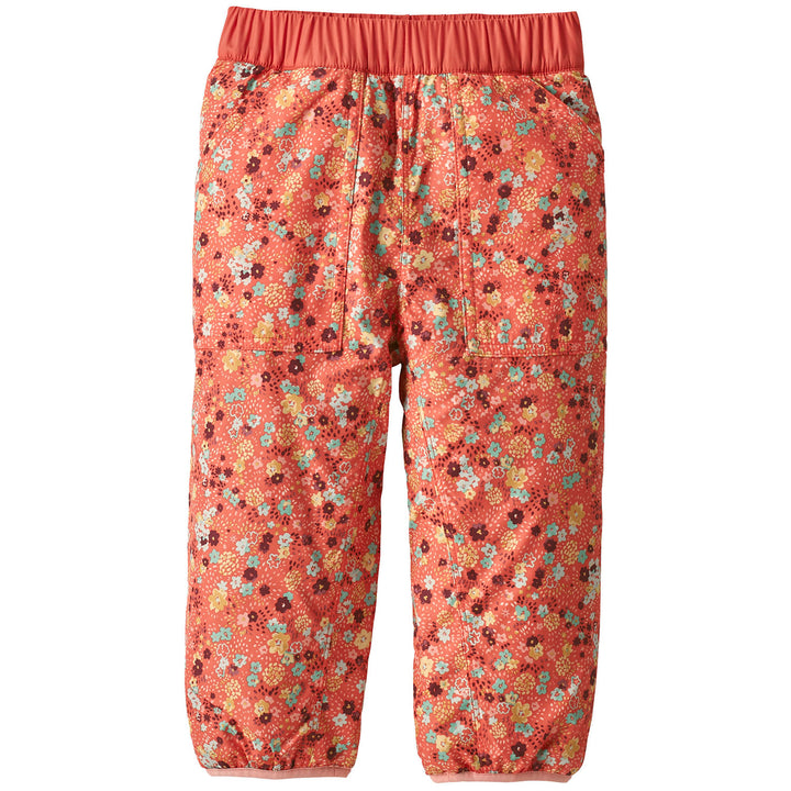Patagonia Reversible Tribbles Pants - Toddler Girls' Untamed Ditsy: Spiced Coral