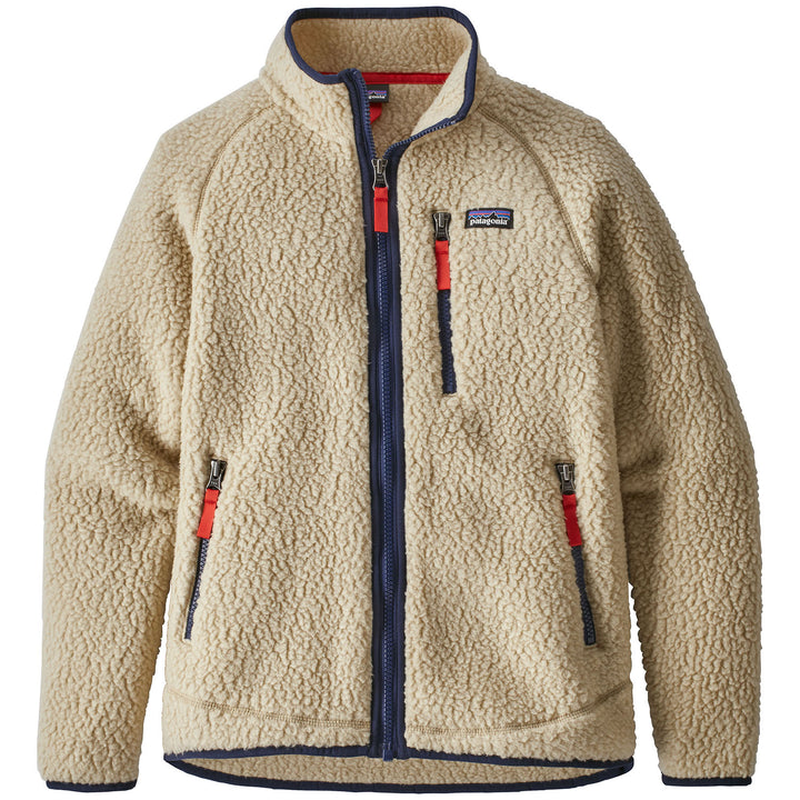 Patagonia Retro Pile Fleece Jacket - Boys' El Cap Khaki