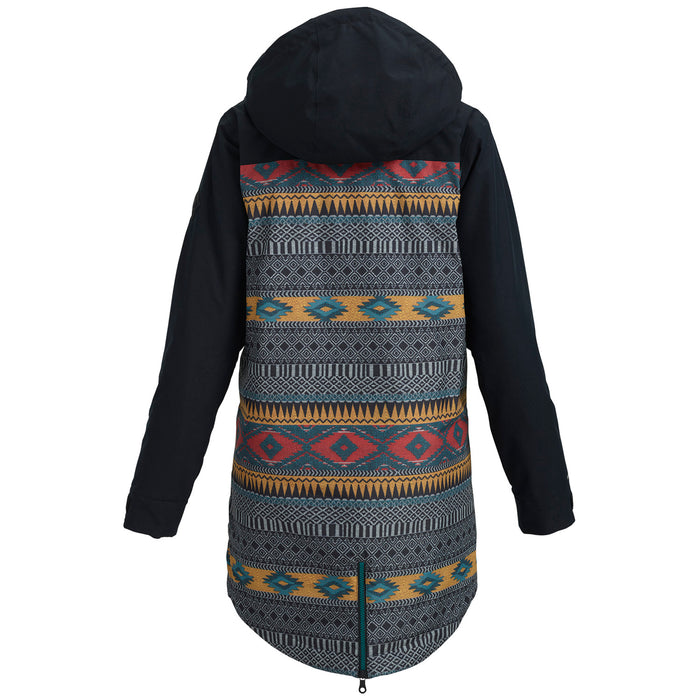 Burton GORE-TEX Eyris Jacket - Women's True Black/Tahoe Freya Weave