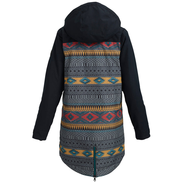 Burton GORE-TEX Eyris Jacket - Women's True Black/Tahoe Freya Weave