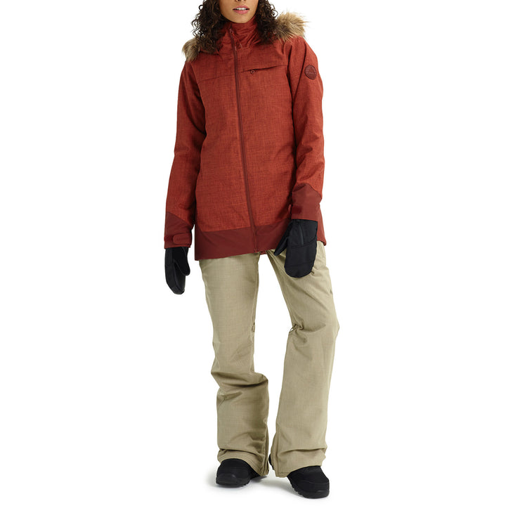 Burton Lelah Jacket - Women's Sparrow Heather/Sparrow