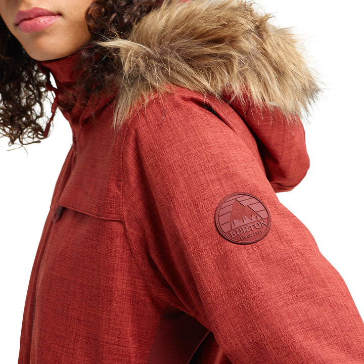 Burton Lelah Jacket - Women's Sparrow Heather/Sparrow