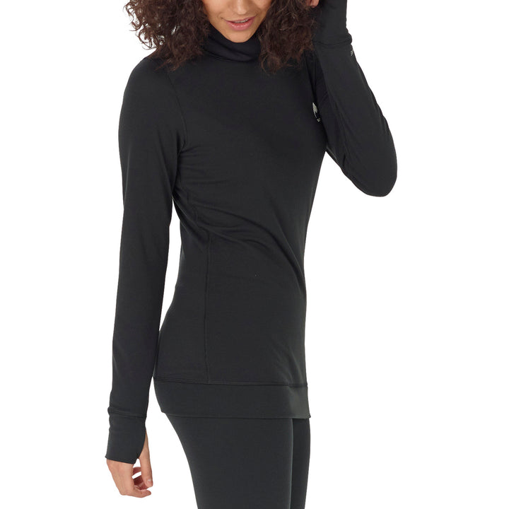 Burton Midweight Long-Neck Top - Women's True Black