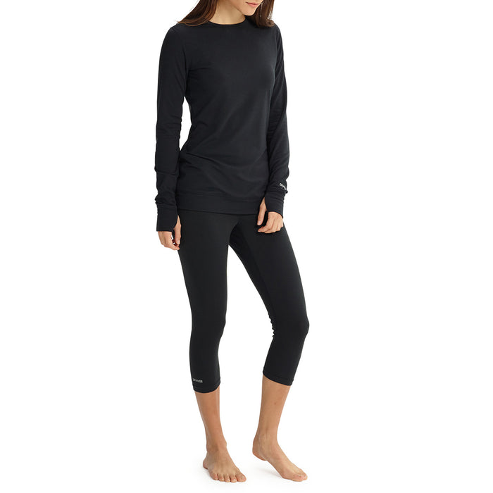 Burton Midweight Crew Top - Women's True Black