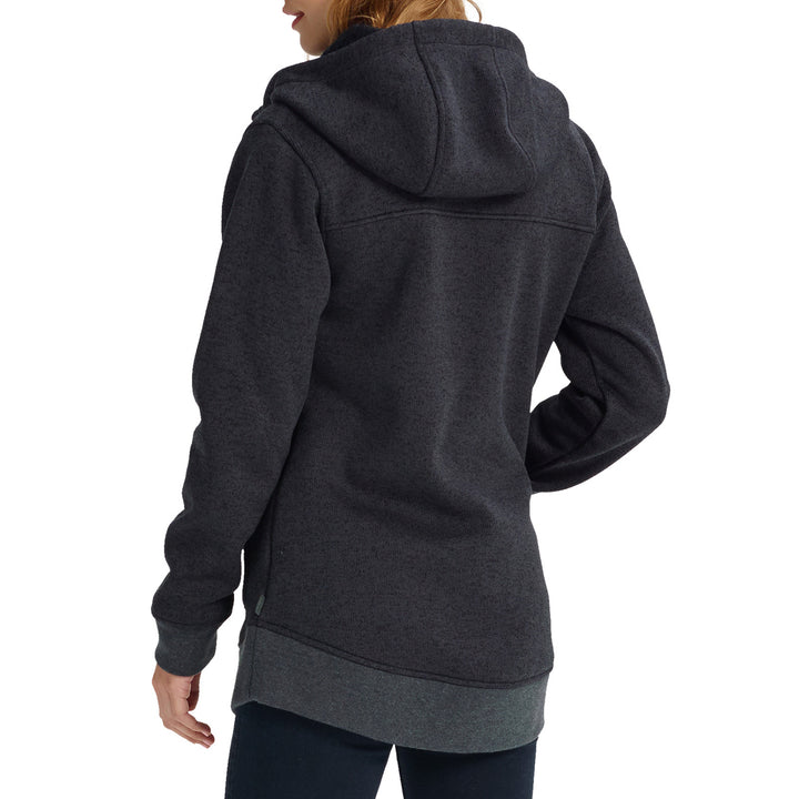 Burton Minxy Full-Zip Hoodie - Women's True Black Heather
