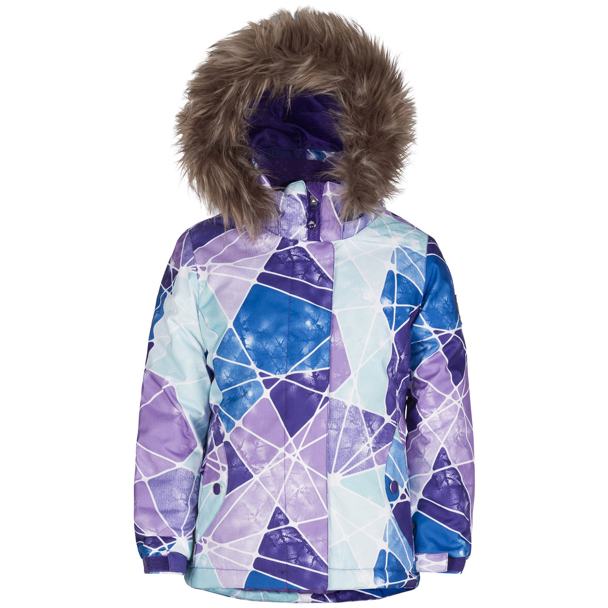 Jupa Anastasia Jacket - Little Girls' Giverny Violet Print