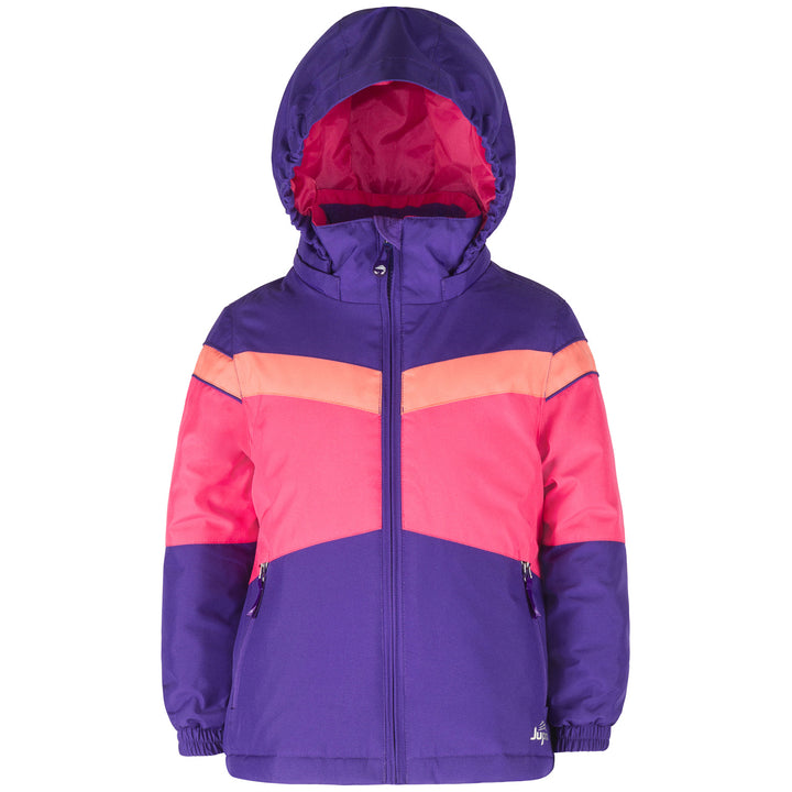 Jupa Melody Jacket - Little Girls' Living Coral